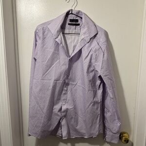 Calvin Klein Purple Dress Shirt